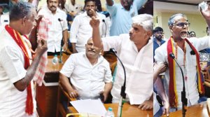 நெல்லை மாநகராட்சி கூட்டத்தில் 3 முறை விசில் ஊதிய த.வெ.க. கவுன்சிலர் இடைநீக்கம்!
